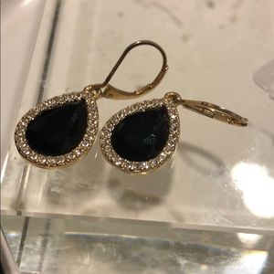 Classy  Crystal Teardrop Shaped gold/ zirconia